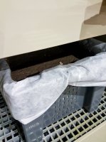 Bac de filtration des boues
