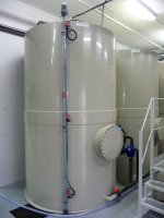 Cuve eau usée