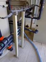 Panoplie de tuyauteries et de pieds de support
