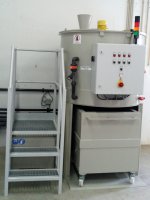 Station de traitement des eaux de peinture, débit 500L/H