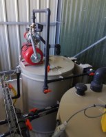 Cuve d'eau claire de 500L avec surpresseur
