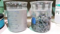Résultats de traitement de l'eau chargée en peinture et vernis avec les produits chimiques dernière génération NISKAE