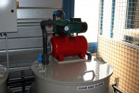 Surpresseur pour le renvoi des eaux claires au blanc de lavage