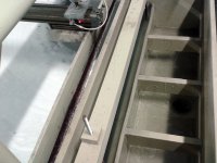 Les eaux claires issues du traitement sont renvoyées à la cabine de peinture