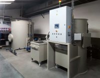 Ensemble de traitement des eaux usées SW500 accompagné d'un réacteur automatique et d'une cuve eau usée d'une capacité de 5000L