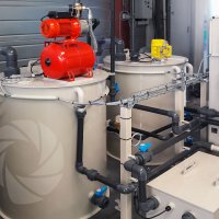 Cuve de stockage 500 L pour le recyclage des eaux claires