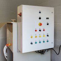 Panneau électrique d'une station SW100