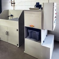 Réacteur de floculation 100L pour le traitement des eaux de nettoyage de colle