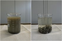 Coagulation-floculation | eaux de lavage saturées d'huiles de coupe