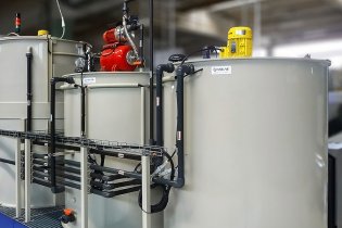 Cuves de stockage des eaux usées et des eaux claires