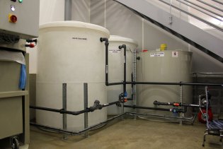 Cuves de stockage des eaux usées et des eaux claires