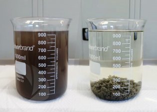 Coagulation-Floculation pour les eaux de lavage de trains d'atterissage